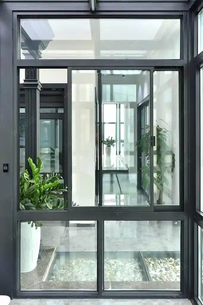 window door 110 detail page minimalist style aluminum sliding window 3