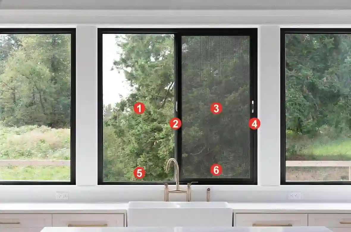 window door 110 modern minimalist style aluminum sliding window product exhibit picture specs install details