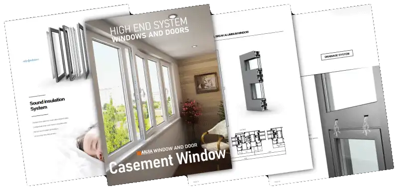 window door casement window series product catalog obtain download