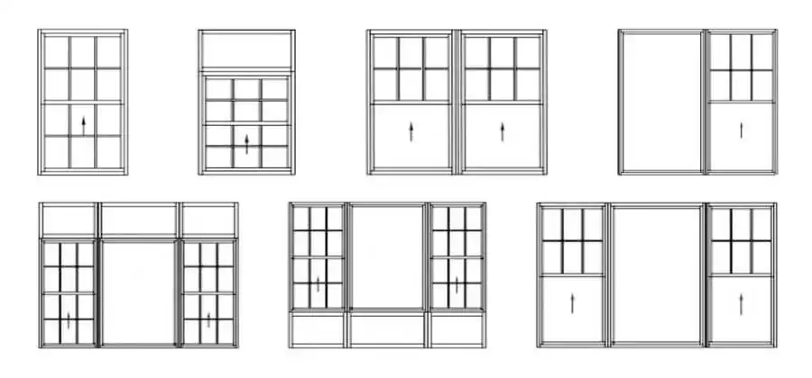 window door vinyl classic single hung windows combinations type style