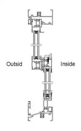 window door vinyl classic single hung windows detail material profile structure design